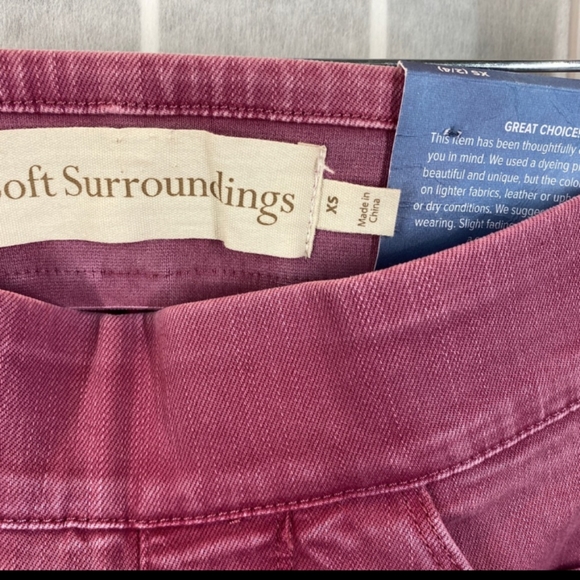 🆕 Soft Surroundings | The Ultimate Relaxed Straight Leg Jeans Size XS 2-4 - Picture 4 of 6